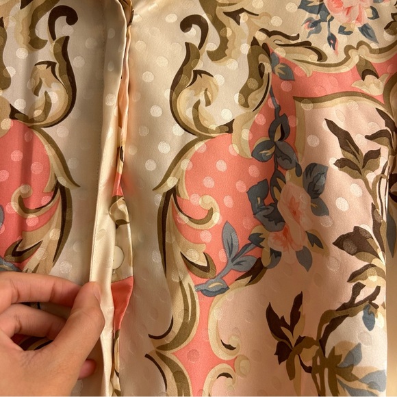 NWT Maggy London Vintage Silk Blouse - Picture 5 of 12